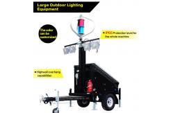 China Wind and Solar Hybrid Energy Surveillance Lighting Mobile Trailer supplier