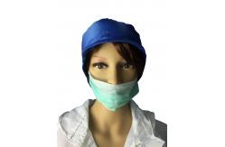China Breathable Re Useable ESD Safe Clothing ESD Hat 5x5 Cm Top Mesh Window supplier