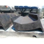 60 % Natural Rubber Marine Unit Element Rubber Fenders For Dock Fendering for sale