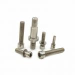 Crown Standard Machining Stainless Steel Spring Screw Full Tooth External Hexagon Bolt for sale