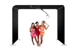 China Automatic Overhead 360 Booth Picture Booth Machine Photobooth Top Spinner Remote supplier