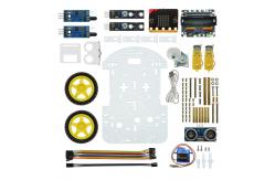 China Multi - Function Robot Car Kits Ultrasonic Sensor Assembly With Tutorial supplier
