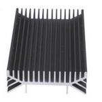 Anodized / Pwoder Painted Aluminum Extrusion Profiles Cutting Drilling CNC Machining for sale