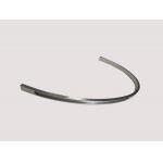 Round Shape CNC Aluminium Profile / Bending Machine Parts  Silver Color for sale