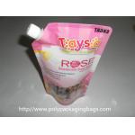 250ml Stand Up Pouch Bags Juice Spout , Flexible Liquid Packaging for sale