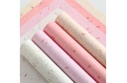 China Petal kraft paper retro mixed with Dongba paper flower packaging paper supplier