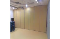 China Customized Movable Operable Restaurant Partition Wall Aluminum Frame + MDF Materials supplier