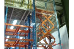 China 500kg Load Multi Tier Mezzanine Rack With Staircases supplier