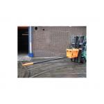 OEM 750KGS Fork Mounted Carpet Pole 3000mm Length Powder Coating for sale