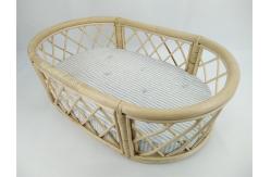 China 100% Polyester Fabric Dog Toys 25 X 16cm Dog Sleeping Basket PP Cotton supplier