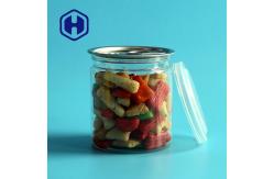 China Airtight Transparent PET Easy Open Cans Plastic With Easy Open End supplier