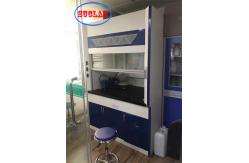 China Modern Laboratory Fume Cupboard With LED Lighting And Gas Tap supplier