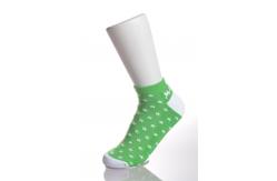 China Make To Order Pink Nylon Running Socks With Cotton / Spandex / Elastane Materials supplier