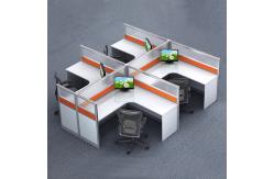 China MFC Panel Modular Office Furniture Workstation Partition Office Cubical Desk supplier