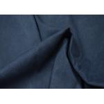 Navy Garment Washed Canvas Fabric Non Harmful Dust And Waste Created for sale