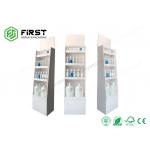 Customized POP Cardboard Floor Standing Display Units Foldable Cardboard Floor Display for sale