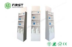 China Customized POP Cardboard Floor Standing Display Units Foldable Cardboard Floor Display supplier