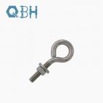 Customized Stainless Steel Closed Eye Bolt / Eye Hook Bolt Zinc Plated Finish