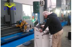 China High Frequency 380V Flying Saw Machine Automatic Pipe Cutting Machine supplier