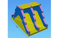 China new design giant double slip n slide inflatable slide supplier