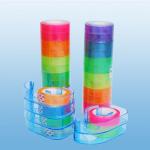 strong sticky Low Noise BOPP Stationery Tape , box Sealing / packaging tapes for sale