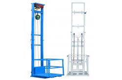 China Electric Hydraulic Cargo Elevator 4m Small Lifting Platform For Warehouse supplier