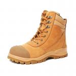 Steel Toed Anti Impact And Anti Puncture Cowhide Labor Protection Shoes for sale