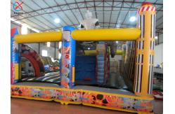 China Customized Inflatable House Color Inflatable Play City Playground supplier