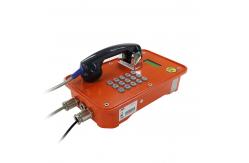 China Full Keypad Explosion Proof Telephone IP67 SIP With LED Display supplier