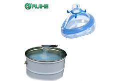 China Transparent LSR Liquid Silicone Rubber Anesthesia Face Mask 70 Shore A supplier