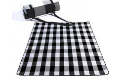 China Hiking Travelling Acrylic Woven PEVA Backing Picnic Mat supplier
