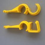 Broiler Nipple Drinker Plastic Pipe Hooks Yellow PVC Pipe Hook