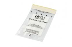 China LDPE Medical Disposable Biohazard Sample Bag With Special Biological Symbol supplier