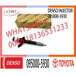 common rail injector 095000-5930 for toyota truck diesel pump injector 23670-09060 for toyota high pressure engine for sale
