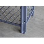 4 Sides Wire Mesh Security Partitions Data Protect Security With Roof