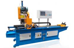 China 1120W Tube Straightening And Cutting Machine Touch Screen PLC Operation System supplier