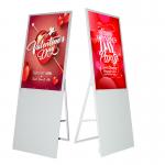 Full HD Digital Advertising Digital Signage Kiosk , 43 Inch Totem Lcd Display