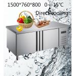 Corrosion Proof Commercial Restaurant Freezer Intelligent Commercial Undercounter Fridge Freezer for sale