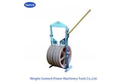 China 40KN Bundled Conductor Stringing Blocks MC Nylon Sheave supplier
