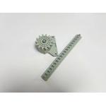 Industrial Aluminium Tube Joints Small Aluminum Gears Silver Grey For Trolley