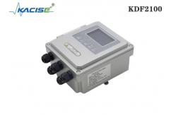 China KDF2100 PVC Ultrasonic Doppler Flow Meter High Resolution Screen supplier