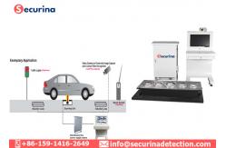 China Line CCD Camera Under Vehicle Inspection System Under Vehicle Scanners IP68 Water Proof supplier