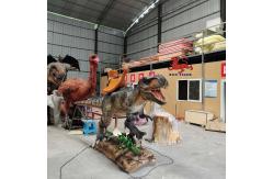 China Animatronic T Rex Dino Riders , Customized Amusement Park Dinosaur supplier