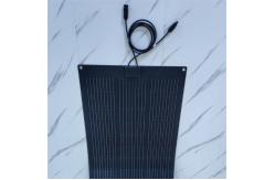 China Monocrystalline 18V 100W Semi Flexible Solar Panel For Your Energy Requirements supplier