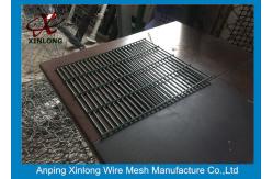 China PVC Coated Welded 4mm Heat Treated Metal Security 358 Fence With Barbed Wire supplier