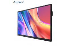 China LCD 110 Inches Interactive Display Screen Connectivity WiFi / Bluetooth / USB supplier
