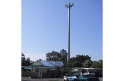 China CDMA 15m Monopole Tower For Transmission Line supplier