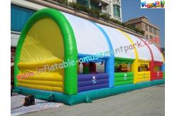 China Custom Giant Inflatable Amusement Park , PVC Inflatable Park supplier