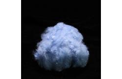 China Environment-Friendly Recycled Blue Dope Dyed Viscose Fibre Matrix Stability PSF supplier