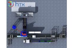 China Concrete Dosing System Wall Panel Production Line With Automatic Operation Mode supplier